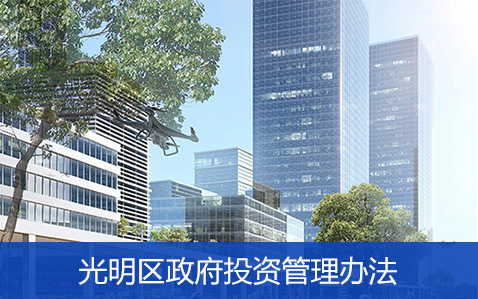 光明区政府投资管理办法