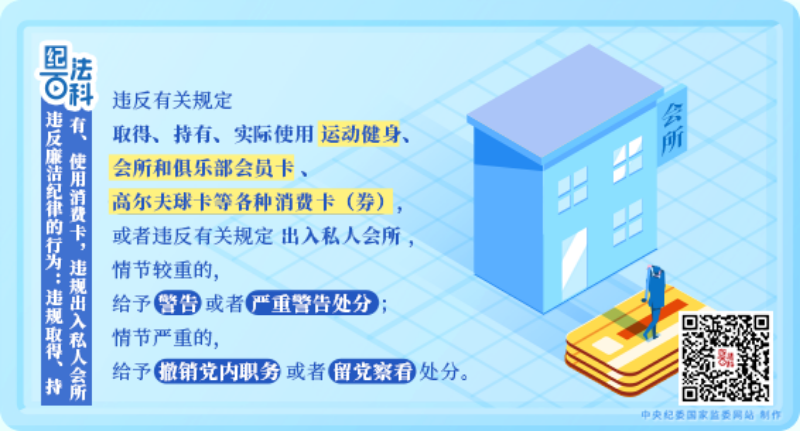 120违反廉洁纪律的行为：违规取得、持有、使用消费卡，违规出入私人会所.png