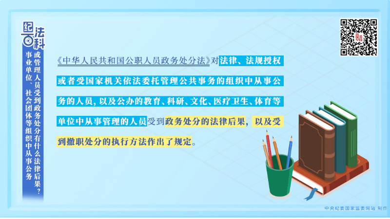 232.事业单位、社会团体等组织中从事公务或管理人员受到政务处分有什么法律后果?.jpeg